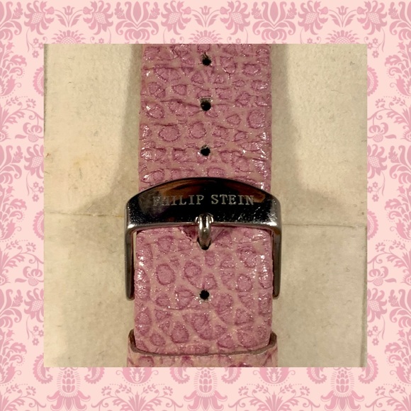 PHILIP STEIN LARGE DUAL FACED WATCH - NEW BATTERIES - Picture 5 of 5